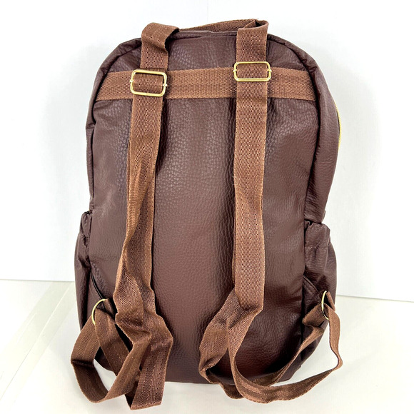 KARIA Women\'s Fashion Backpack Purse Brown Brand New High Quality Great Gift NEW main image 6